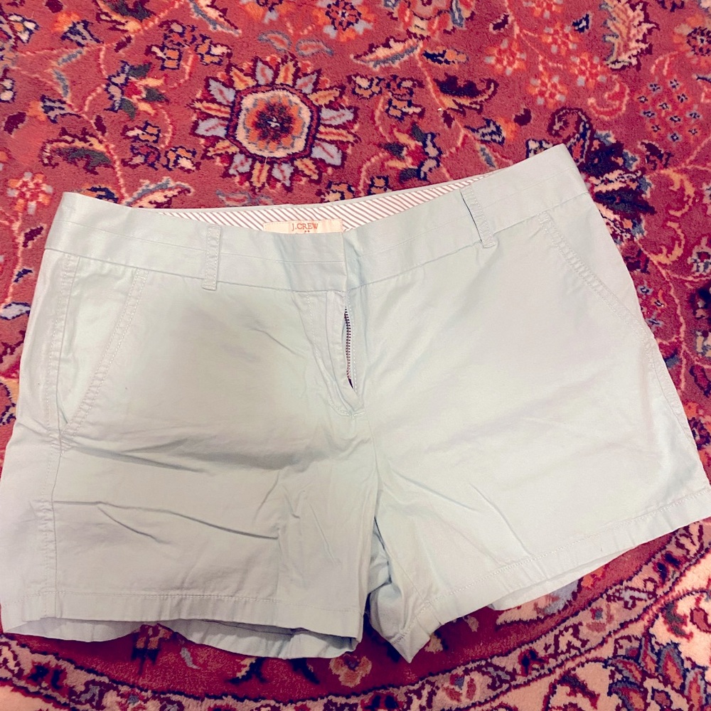J.Crew Light Blue Broken in Chino 100% Cotton Shorts